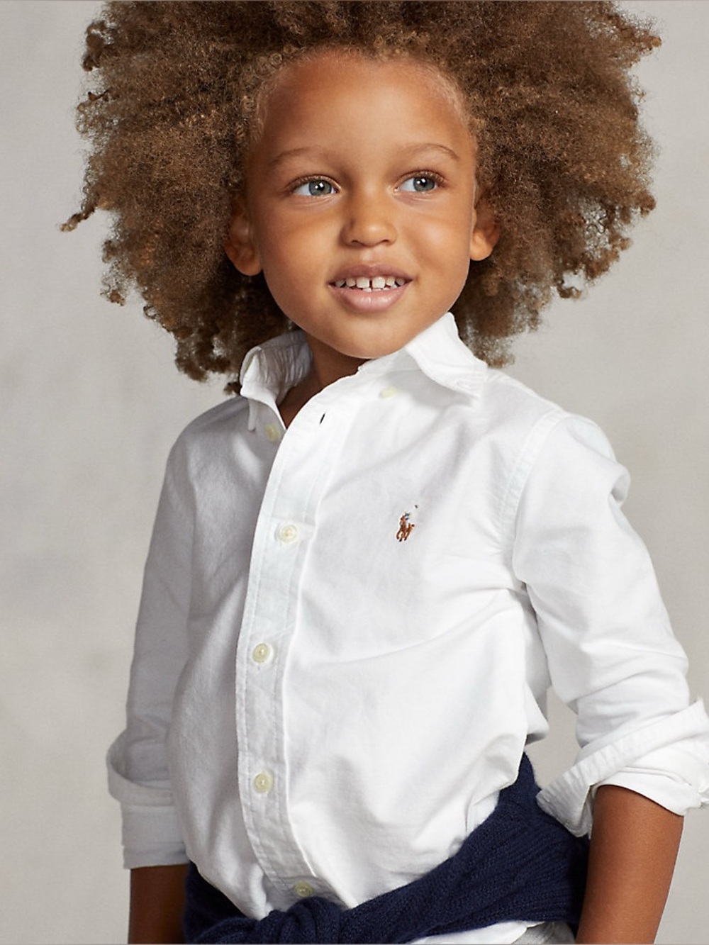 Ralph Lauren Iconic White Button-Down Oxford Shirt with Polo Pony Embroidery